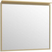 Зеркало Allen Brau Priority 1.31016.03 90x75 с подсветкой латунь браш