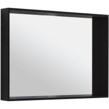 Зеркало Allen Brau Reality 1.32020.BB 100x75 с подсветкой черный браш