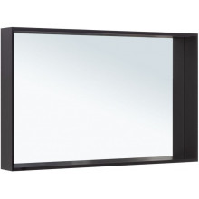 Зеркало Allen Brau Reality 1.32021.BB 120x75 с подсветкой черный браш