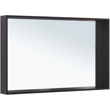 Зеркало Allen Brau Reality 1.32021.BB 120x75 с подсветкой черный браш