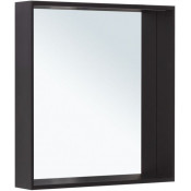 Зеркало Allen Brau Reality 1.32017.BB 70x75 с подсветкой черный браш