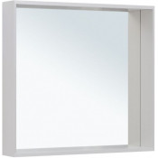 Зеркало Allen Brau Reality 1.32018.02 80x75 с подсветкой серебро браш