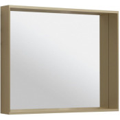 Зеркало Allen Brau Reality 1.32019.03 90x75 с подсветкой латунь браш