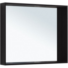 Зеркало Allen Brau Reality 1.32019.BB 90x75 с подсветкой черный браш