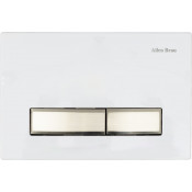 Клавиша смыва Allen Brau Fantasy 2.0 9.20004.20 белый глянец/никель браш