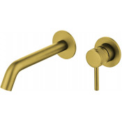 Смеситель для раковины Allen Brau Priority 2.0 5.31030-GB золото брашированное