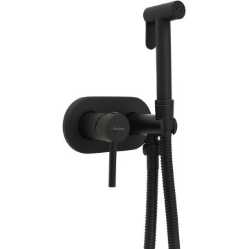 Смеситель с гигиеническим душем Allen Brau Priority 5.31005-31 черный матовый