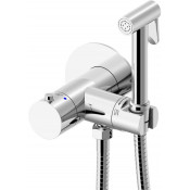 Смеситель с гигиеническим душем Allen Brau Thermo Rund 5.60001-00 с термостатом хром