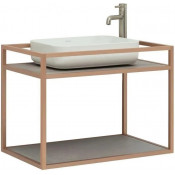 Консоль с раковиной Allen Brau Liberty 1.33001.60/4.11021.20 75 медь браш