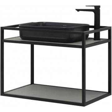 Консоль под раковину Allen Brau Liberty 1.33001.BB 75 черный браш
