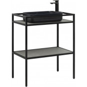 Консоль под раковину Allen Brau Liberty 1.33002.BB 75 черный браш