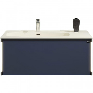 Тумба с раковиной Black&White Universe U945.1000 100 9451000 подвесная Dark Blue
