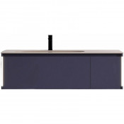 Тумба с раковиной Black&White Universe U945.1200 120 9451200 подвесная Dark Blue
