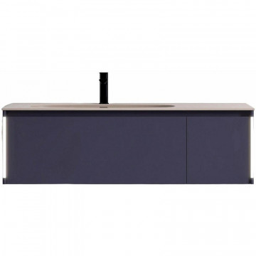 Тумба с раковиной Black&White Universe U945.1200 120 9451200 подвесная Dark Blue