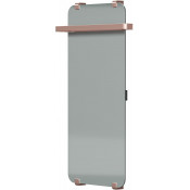 Электрический полотенцесушитель Allen Brau Infinity 325651 100x44 с рейлингом 2.0 и креплением, медь браш