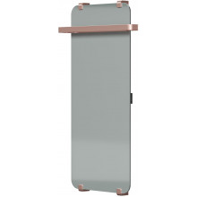 Электрический полотенцесушитель Allen Brau Infinity 325651 100x44 с рейлингом 2.0 и креплением, медь браш