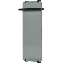 Электрический полотенцесушитель Allen Brau Infinity 325658 100x44 с рейлингом 2.0 и креплением, черный браш