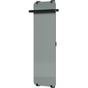 Электрический полотенцесушитель Allen Brau Infinity 325659 120x44 с рейлингом 2.0 и креплением, черный браш