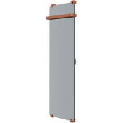 Электрический полотенцесушитель Allen Brau Infinity 305015 160x44 с рейлингом и креплением, медь браш