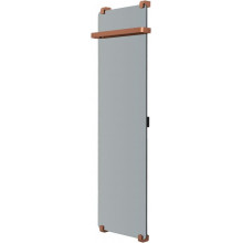 Электрический полотенцесушитель Allen Brau Infinity 305014 140x44 с рейлингом и креплением, медь браш