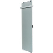 Электрический полотенцесушитель Allen Brau Infinity 288921 140x44 с рейлингом и креплением, серебро браш