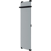 Электрический полотенцесушитель Allen Brau Infinity 305022 160x44 с рейлингом и креплением, черный браш