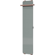 Электрический полотенцесушитель Allen Brau Infinity 325654 160x44 с рейлингом 2.0 и креплением, медь браш