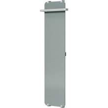 Электрический полотенцесушитель Allen Brau Infinity 325647 160x44 с рейлингом 2.0 и креплением, серебро браш