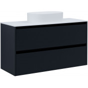 Тумба под раковину Allen Brau Activity 1.34007.AM 120 антрацит матовый/черный браш