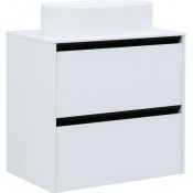 Тумба под раковину Allen Brau Activity 1.34003.WM 70 белый матовый/черный браш