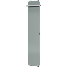 Электрический полотенцесушитель Allen Brau Infinity 325648 180x44 с рейлингом 2.0 и креплением, серебро браш