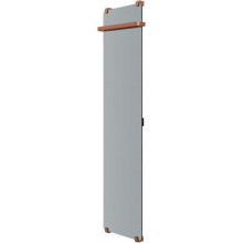 Электрический полотенцесушитель Allen Brau Infinity 305016 180x44 с рейлингом и креплением, медь браш