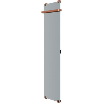 Электрический полотенцесушитель Allen Brau Infinity 305016 180x44 с рейлингом и креплением, медь браш