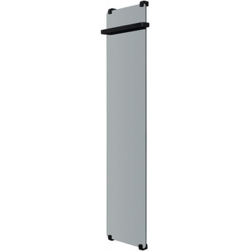 Электрический полотенцесушитель Allen Brau Infinity 305023 180x44 с рейлингом и креплением, черный браш