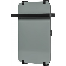 Электрический полотенцесушитель Allen Brau Infinity 325656 60x44 с рейлингом 2.0 и креплением, черный браш