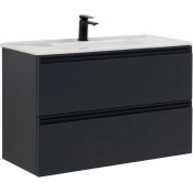 Тумба с раковиной Allen Brau Eclipse 1.E1003.AM 2.0 / 4.11014.20 100 антрацит матовый