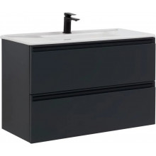 Тумба с раковиной Allen Brau Eclipse 1.E1003.AM 2.0 / 4.11014.20 100 антрацит матовый