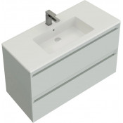 Тумба с раковиной Allen Brau Eclipse 1.E1003.PWM 2.0 / 4.11014.20 100 папирус матовый
