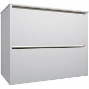 Тумба под раковину Allen Brau Activity 1.34012.WM 80 белый матовый/олива браш