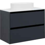 Тумба под раковину Allen Brau Activity 1.34005.AM 90 антрацит матовый/черный браш