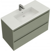 Тумба с раковиной Allen Brau Eclipse 1.E1001.CGM 2.0 / 4.11023.20 60 олива матовый