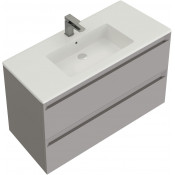 Тумба с раковиной Allen Brau Eclipse 1.E1002.PGM 2.0 / 4.11012.20 80 платина матовый