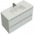 Тумба с раковиной Allen Brau Eclipse 1.E1002.PWM 2.0 / 4.11012.20 80 папирус матовый