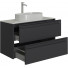 Тумба под раковину Allen Brau Fantasy 1.11003.AM 2.0 100 антрацит матовый