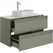 Тумба под раковину Allen Brau Fantasy 1.11003.CGM 2.0 100 олива матовый