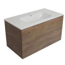 Тумба под раковину Allen Brau Glority 1.35001.NW 90 дуб антик