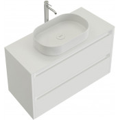 Тумба с раковиной Allen Brau Fantasy 1.11003.WM 2.0 / 4.11022.20 100 белый матовый