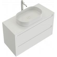 Тумба с раковиной Allen Brau Fantasy 1.11003.WM 2.0 / 4.11022.20 100 белый матовый