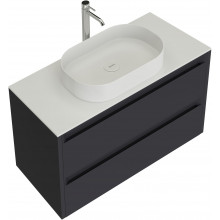 Тумба с раковиной Allen Brau Fantasy 1.11005.AM 2.0 / 4.11022.20 120 антрацит матовый