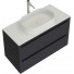 Тумба с раковиной Allen Brau Fantasy 1.11005.AM 2.0 / 4.11022.20 120 антрацит матовый